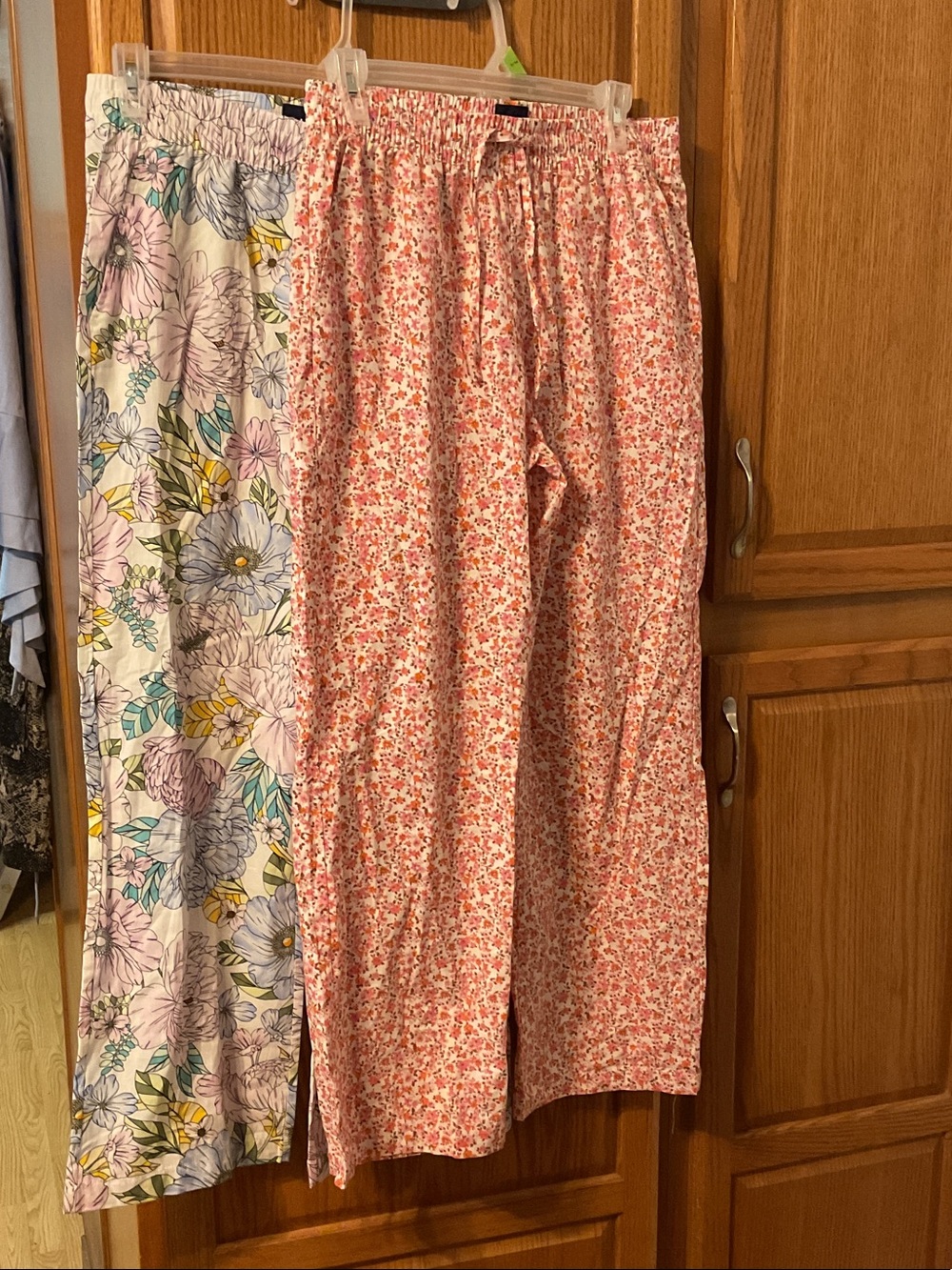 Two Floral Lounge Pants Set - Pink Floral & Multicolor Floral NWOT size small